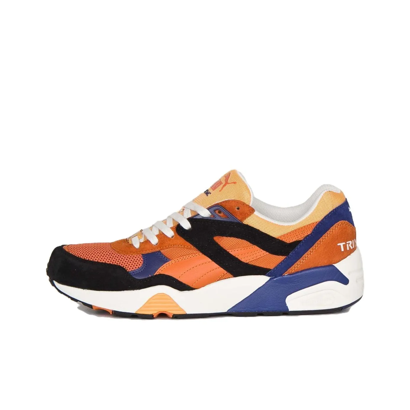 PUMA R698 Low Топ Casual Мужской Оранжевый Черный
