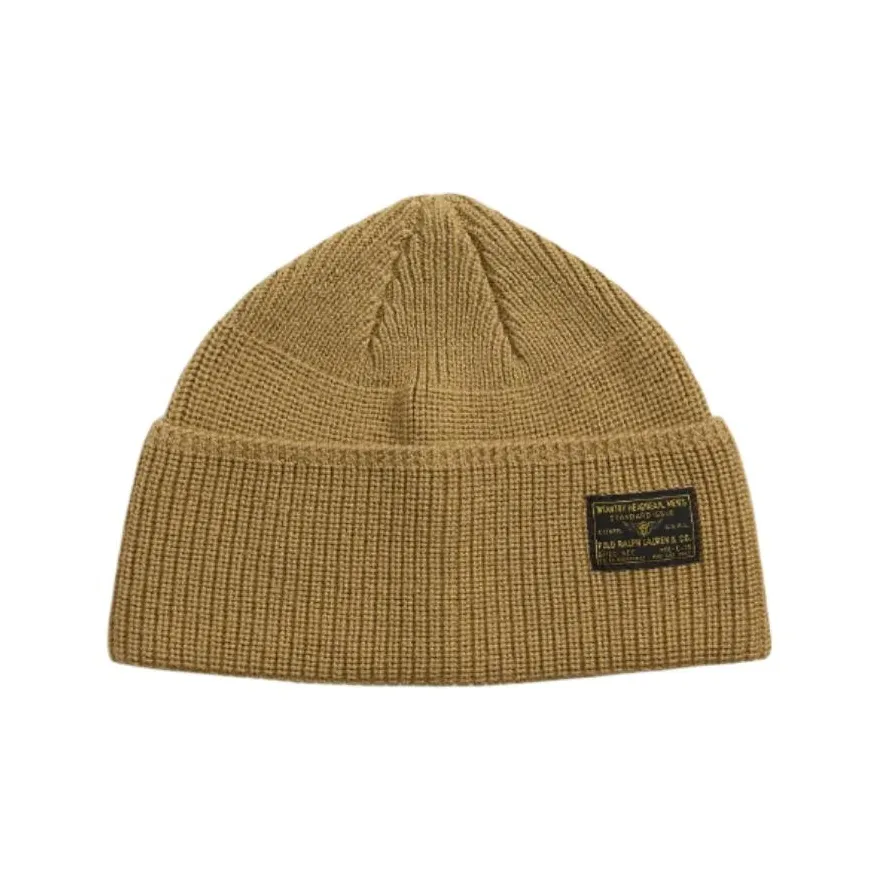 Polo Ralph Lauren Шерсть Бини Мужской Новый Бронза