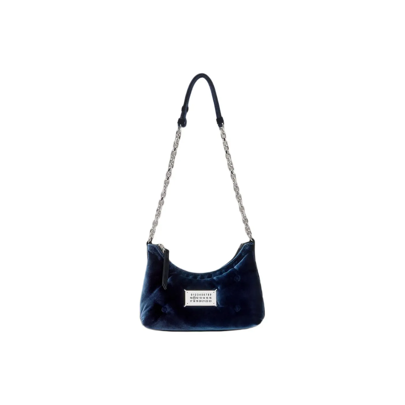 Maison Margiela Glam Slam Micro Velvet Hobo Bag