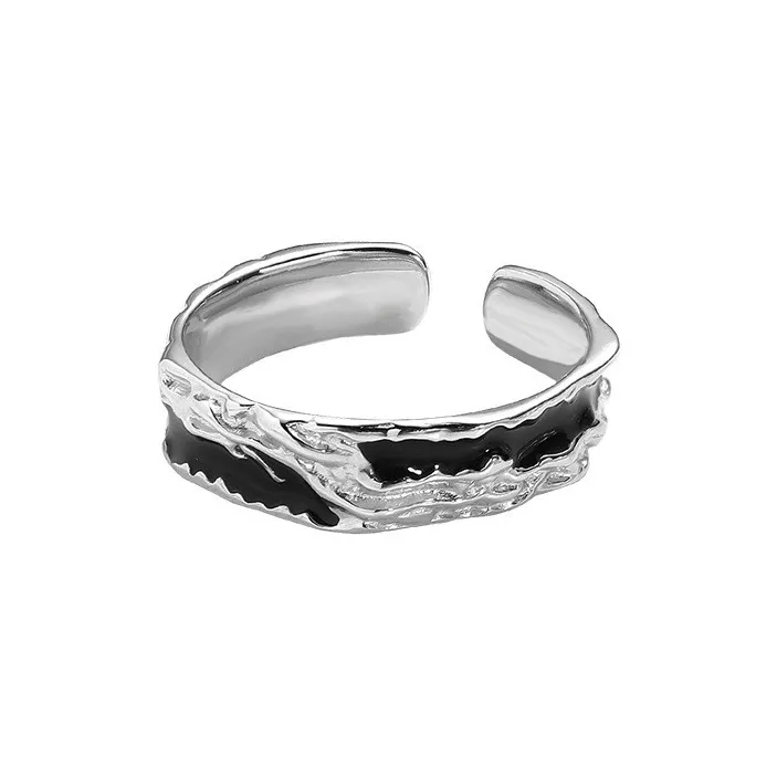 KLFOOK Кольца из серебра 925 пробы мужские