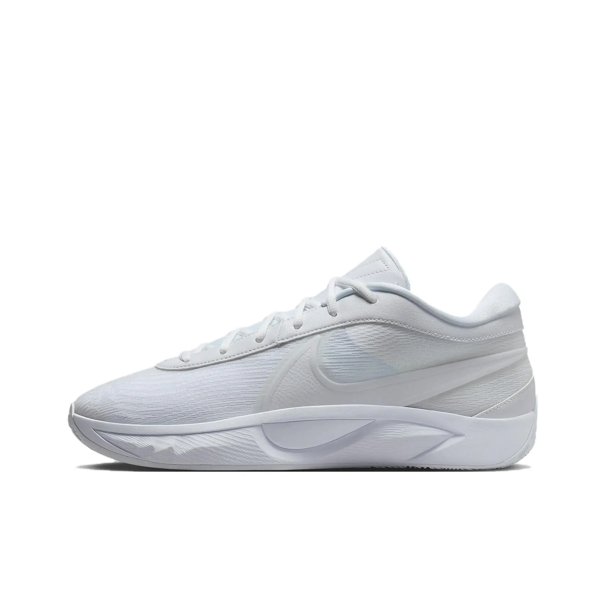 Nike Slip-resistant Abrasion-resistant Low-top Basketball Shoes Unisex White Найк Slip-resistant Abrasion-resistant Низкие Баскетбольные Кроссовки Унисекс Белый