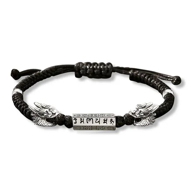 JOYDINNY Плетеные канатные браслеты для мужчин