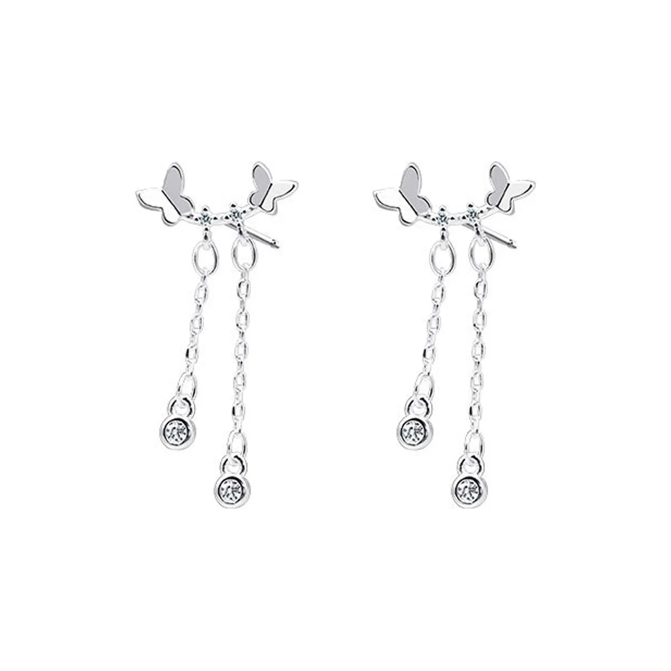 MIDNIGHT MOMENT Сплав Серьги-гвоздики Женские