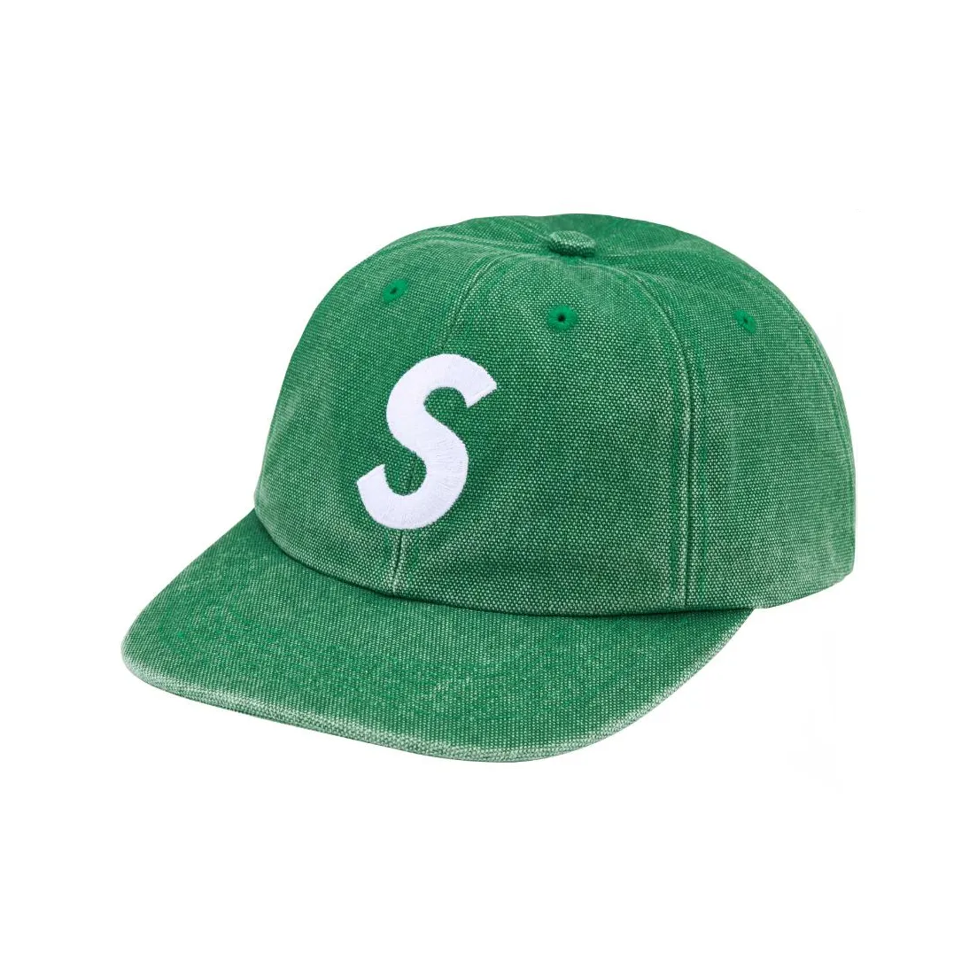 Supreme Cotton Baseball Caps Unisex Green
