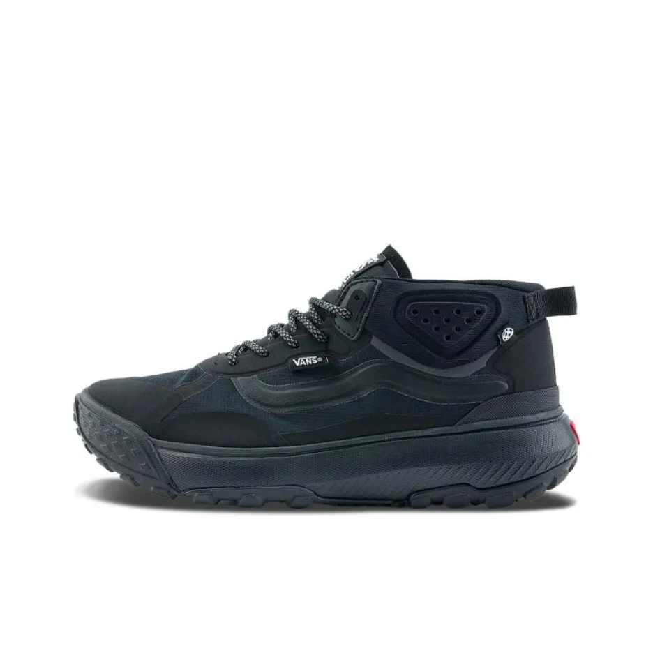Vans MTE Crosspath Anti Slip Wear Resistant Mid Top Hiking Shoes Unisex Black