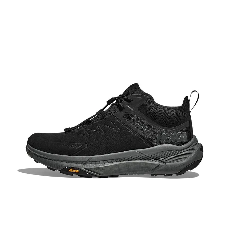 HOKA ONE ONE Transport противоскользящий устойчивый к истиранию низкий топ походная обувь мужская черная