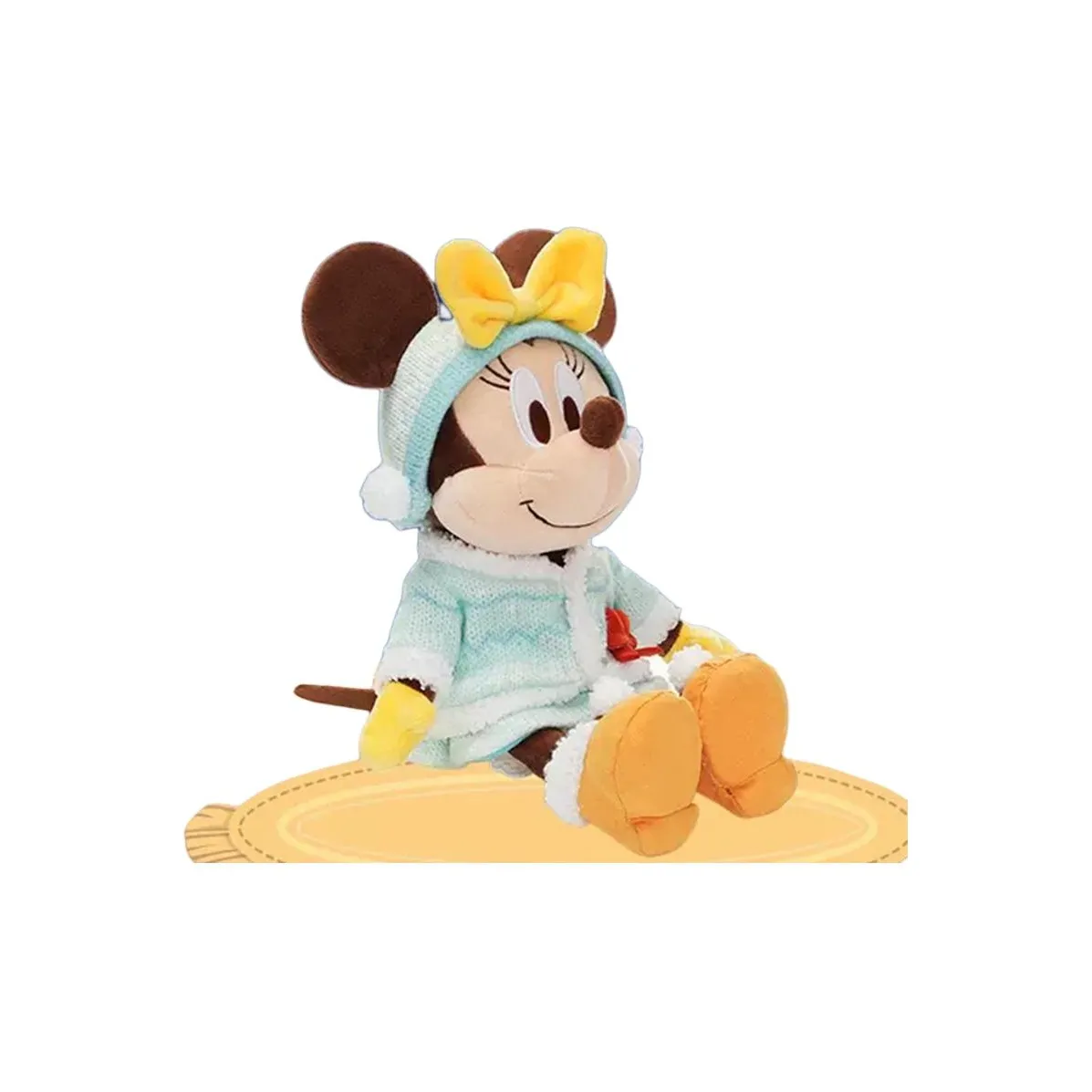 Disney 2022 Winter Holiday Party Collection Minnie Dolls Plush Doll 28cm High