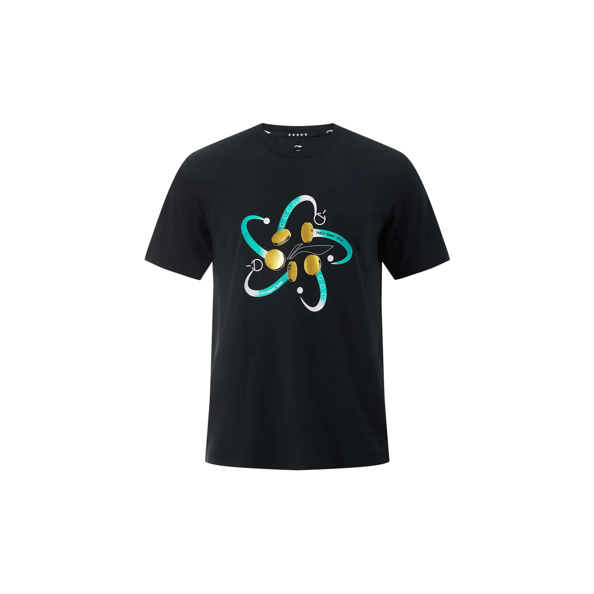 LINING Черная Унисекс Одежда для настольного тенниса