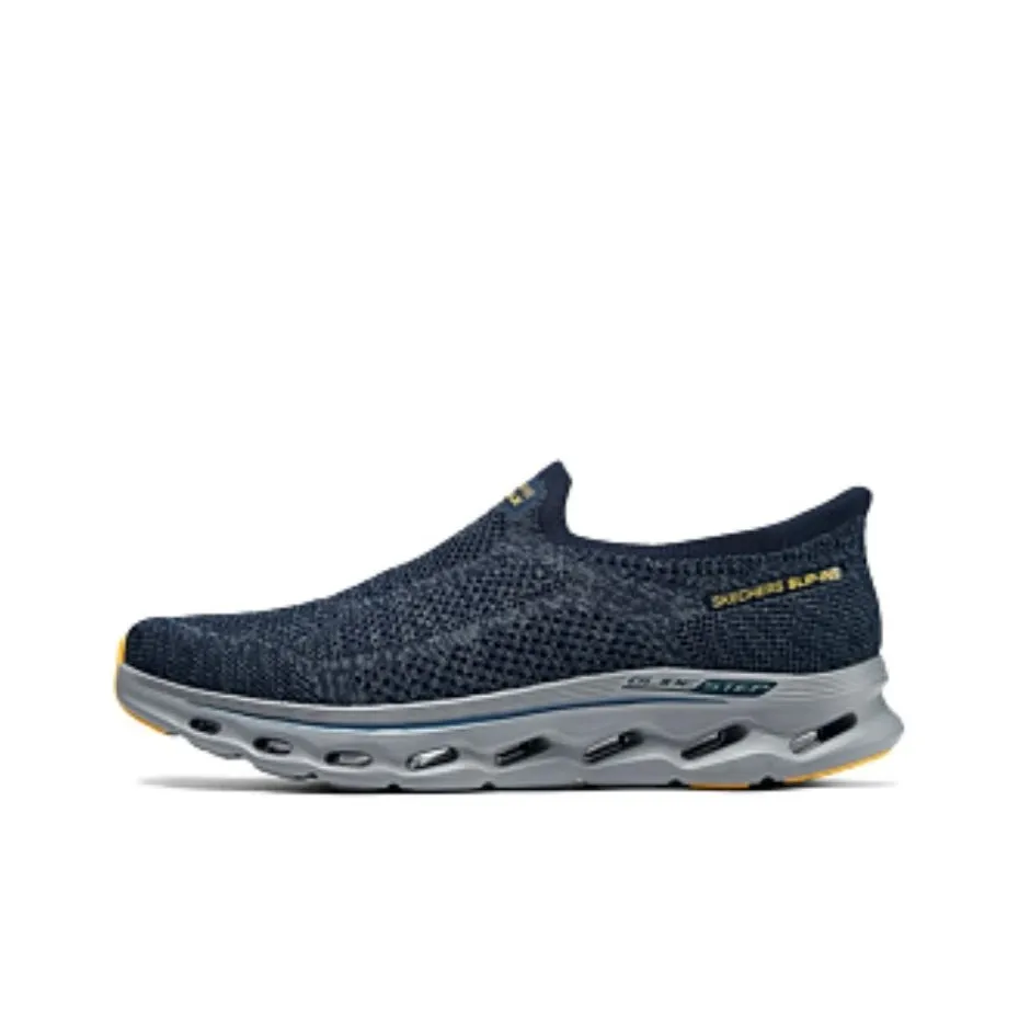 Skechers MEN'S GO WALK Устойчивый к истиранию Низкий Топ Casual Мужской Синий