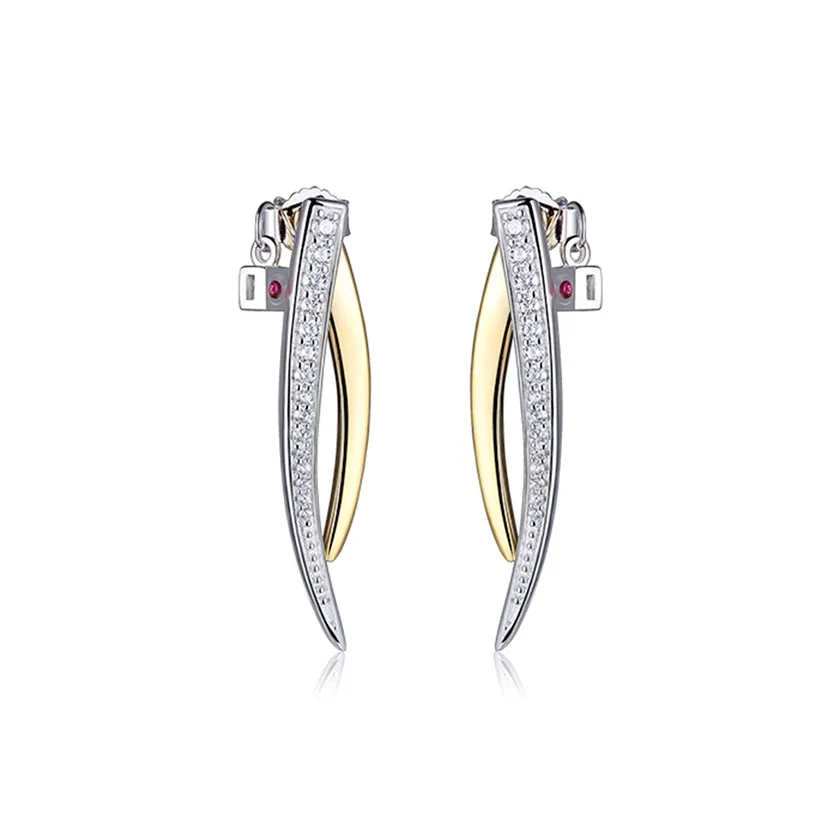 West Island Сплав Серьги Золотой Женские