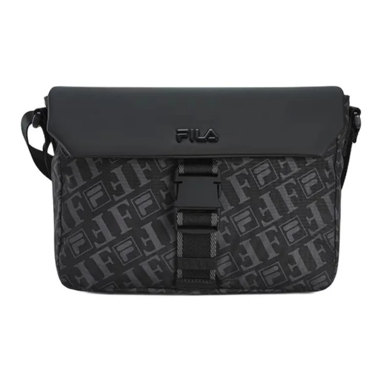 FILA Ткань Сумка через плечо Сумка на плечо Стандартная XS Мужская Глубокий черный