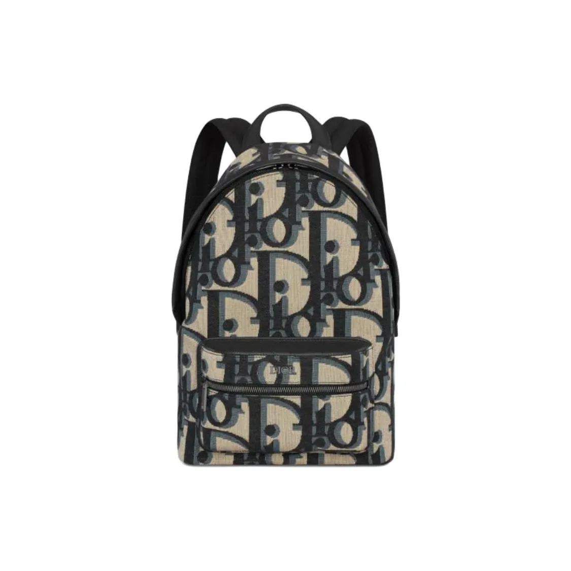 DIOR Jacquard Fabric Backpack Kids' Beige & Blue