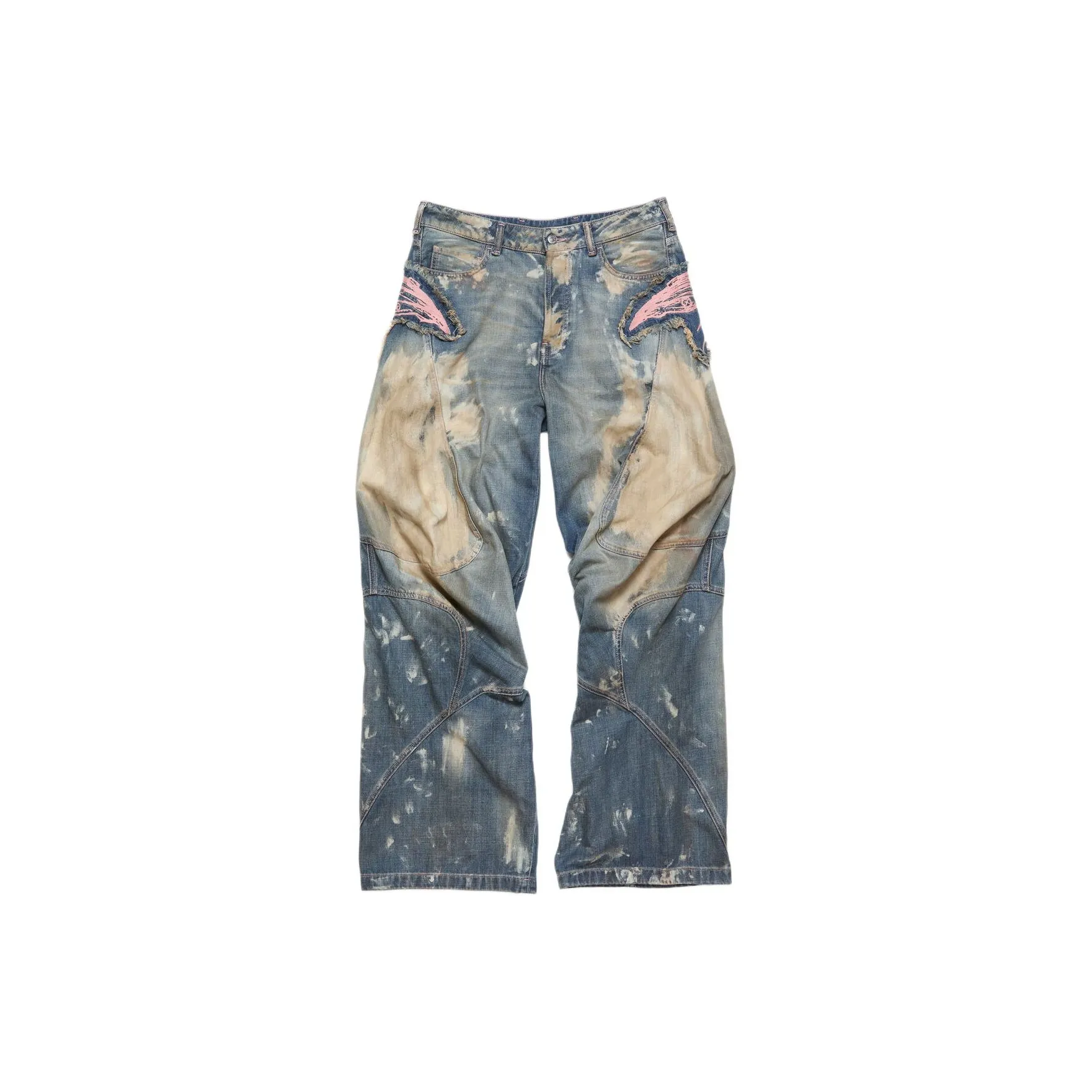 Acne Studios Loose Fit Denim Trousers