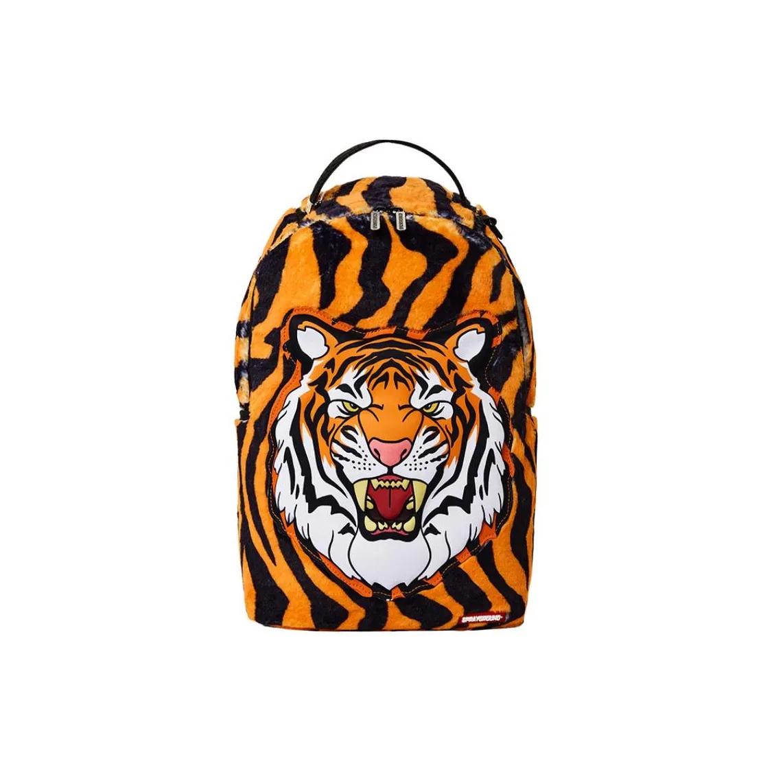 SPRAYGROUND Polyester Backpack Tubas Unisex Lake Green/Orange/Burgundy