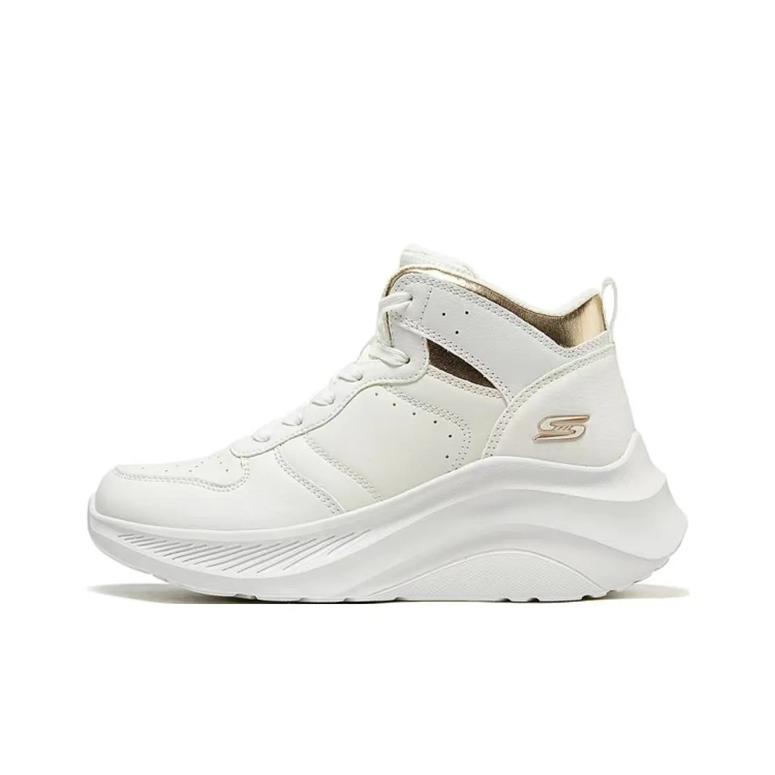 Skechers BOBS Sport MID Топ Кэжуал Женский Белый