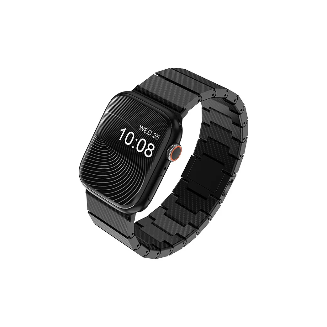 Akkerds Ремень Apple Совместимость Материал из углеродного волокна