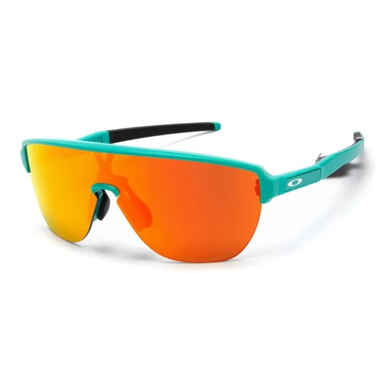 Oakley Пластиковая оправа нерегулярная форма солнцезащитные очки Unisex Light синий