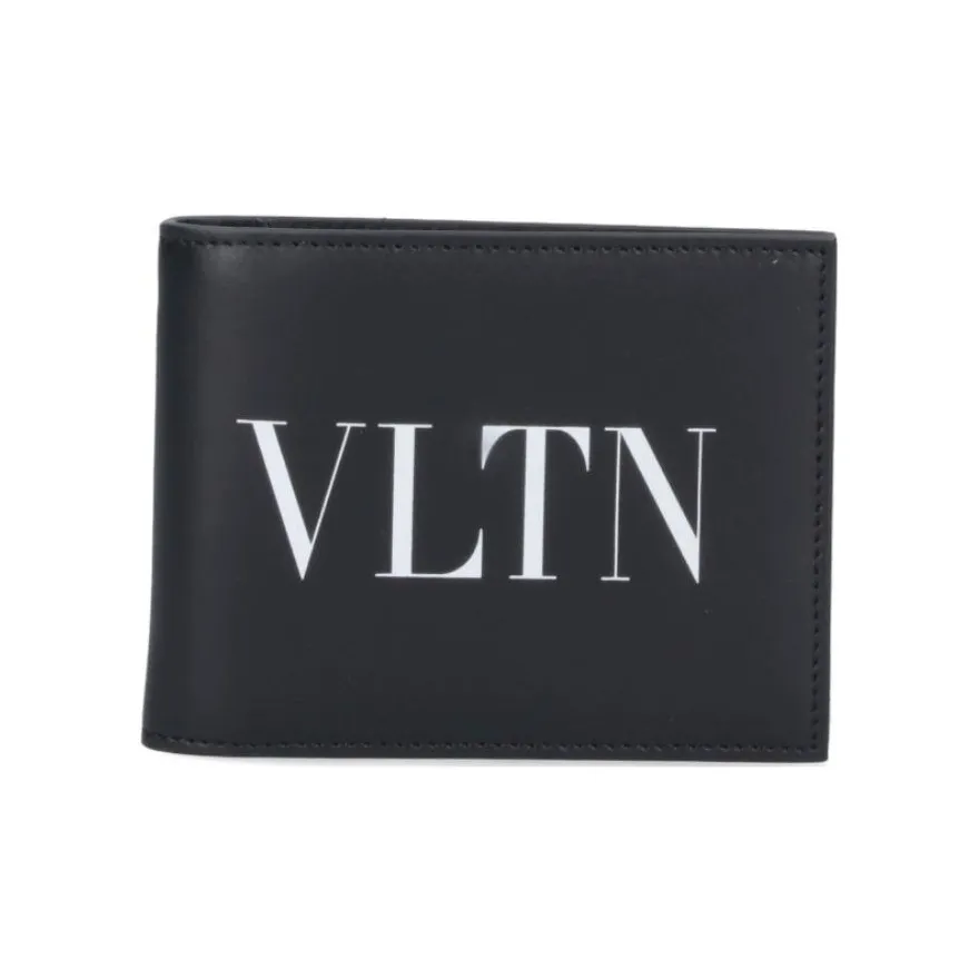 Valentino VLTN кожаный кошелек мужской черный