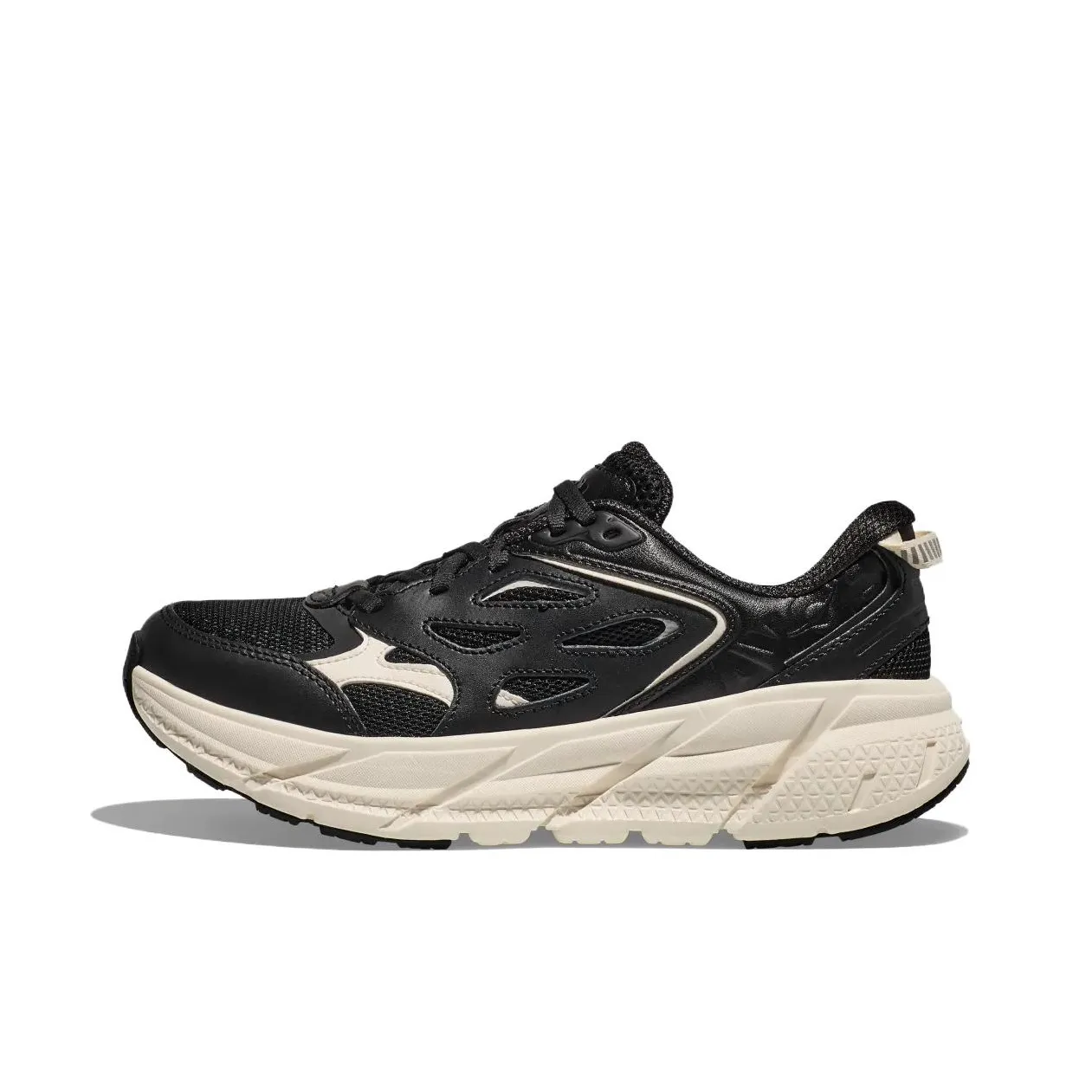 HOKA ONE ONE Clifton L Anti Slip Wear Resistant Low Top Casual Shoes Unisex Black