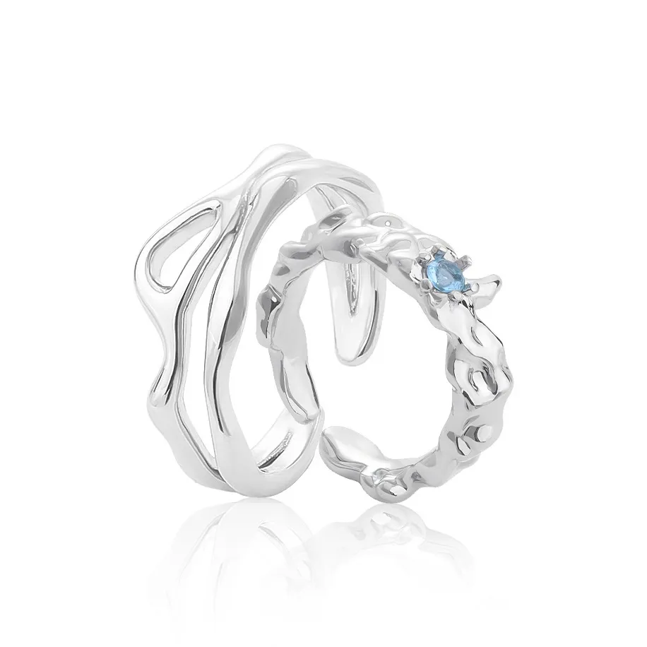 FOREVER MELODY Цирконовые кольца унисекс