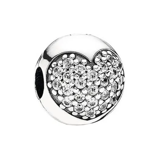 Pandora Cubic Циркон Ювелирные аксессуары Серебряный Женские