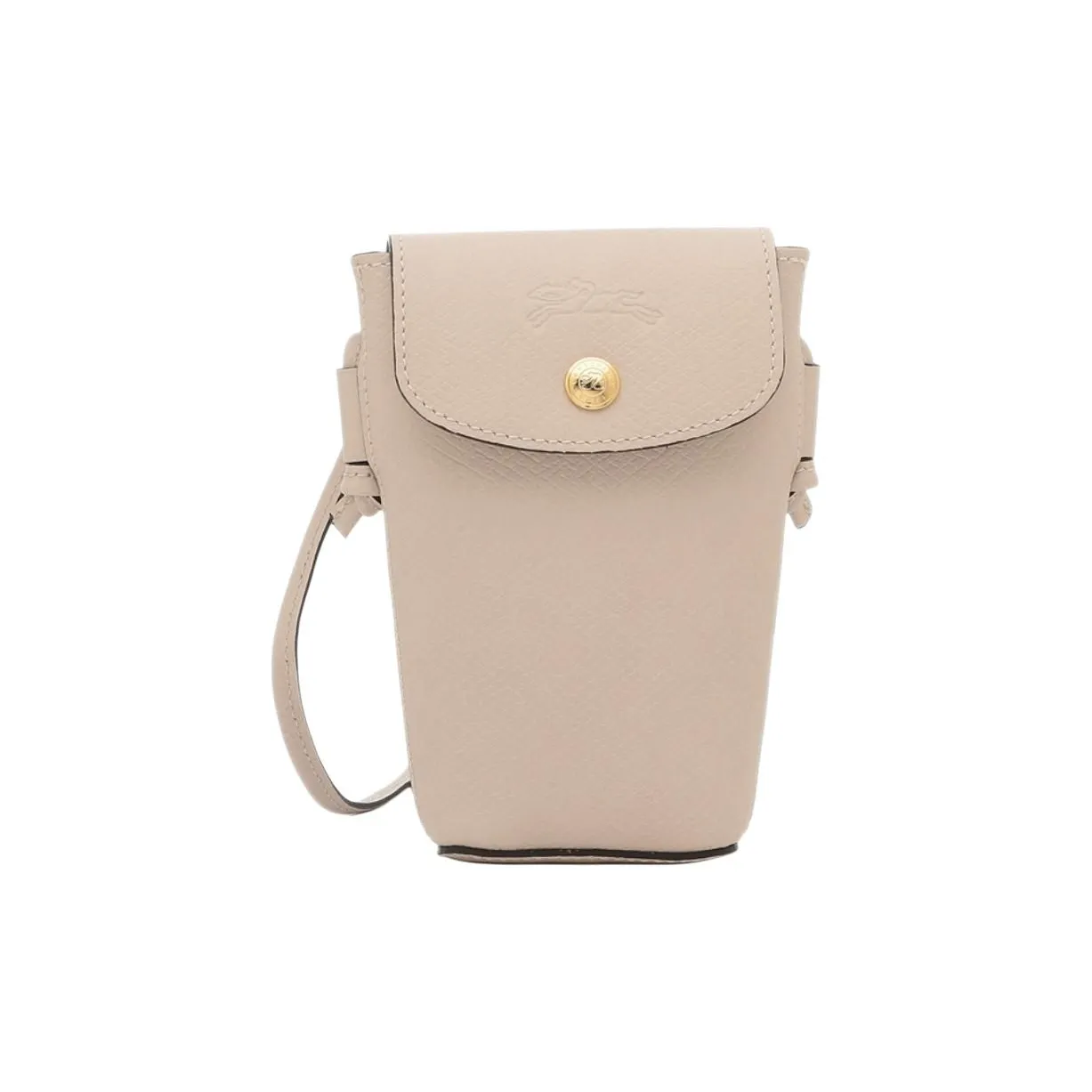 LONGCHAMP Чехол для телефона из коровьей кожи женский цвет слоновая кость