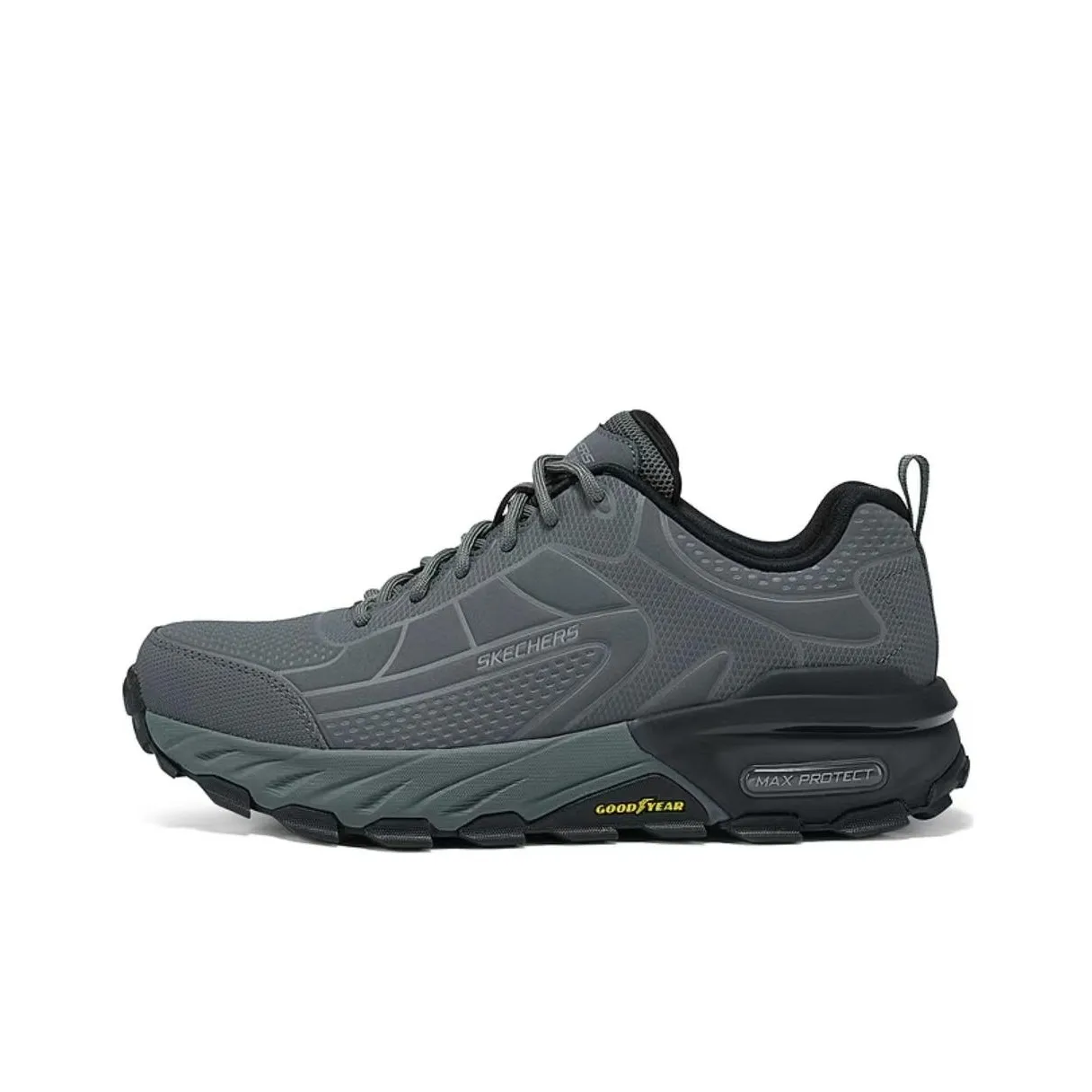 Skechers OUTDOOR MENS Низкий Топ Уличная Обувь Мужская Угольный Серый