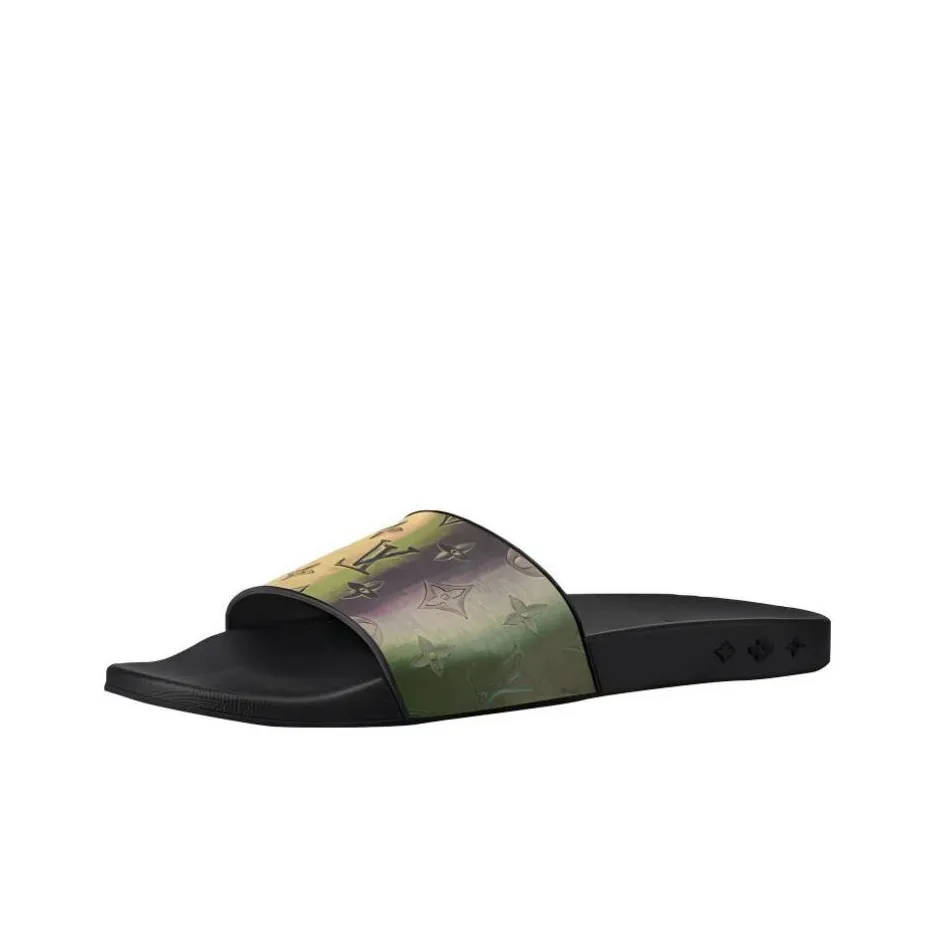 LOUIS VUITTON Waterfront Mules 'Colorful Monogram'