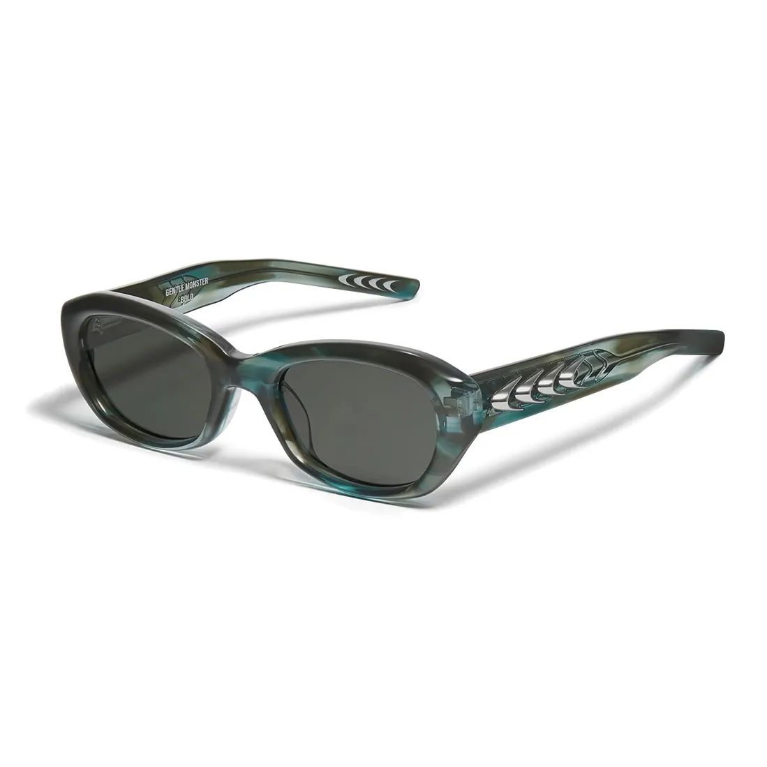 GENTLE MONSTER BOLD Collection  2nd Drop Plate Frame Irregular Shape Sunglasses Unisex