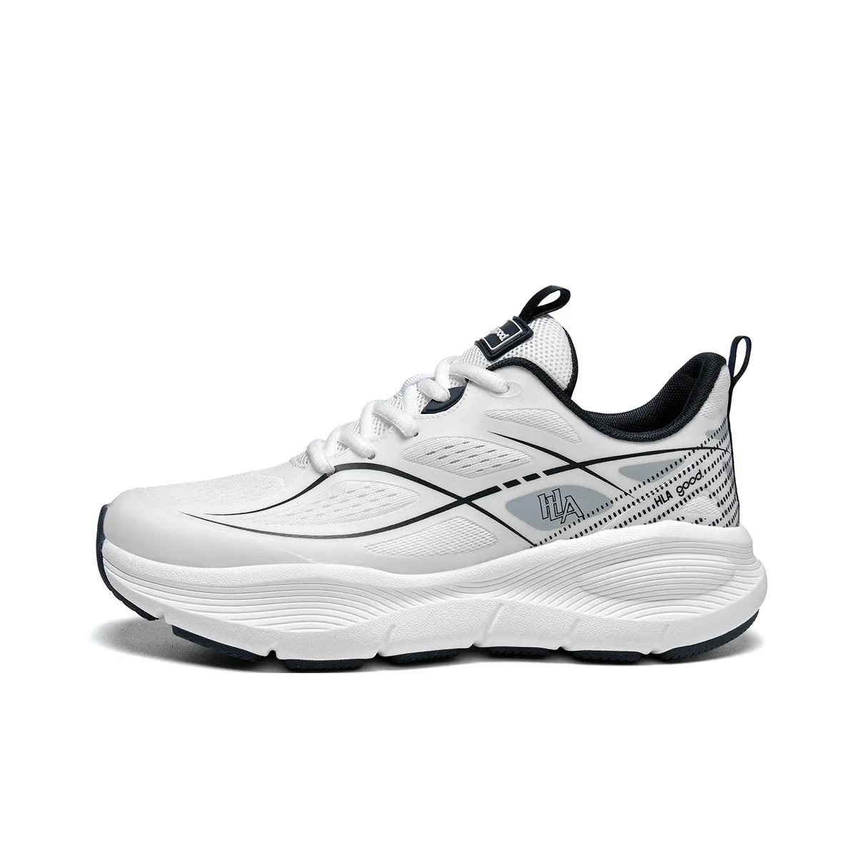 HLA противоскользящие и дышащие низкие кеды для бега Мужские