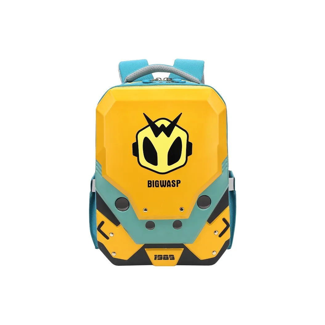 ! YOVELA Bumblebee Co branded PC Blended With Polyester Backpack Kids' Cyan/Yellow