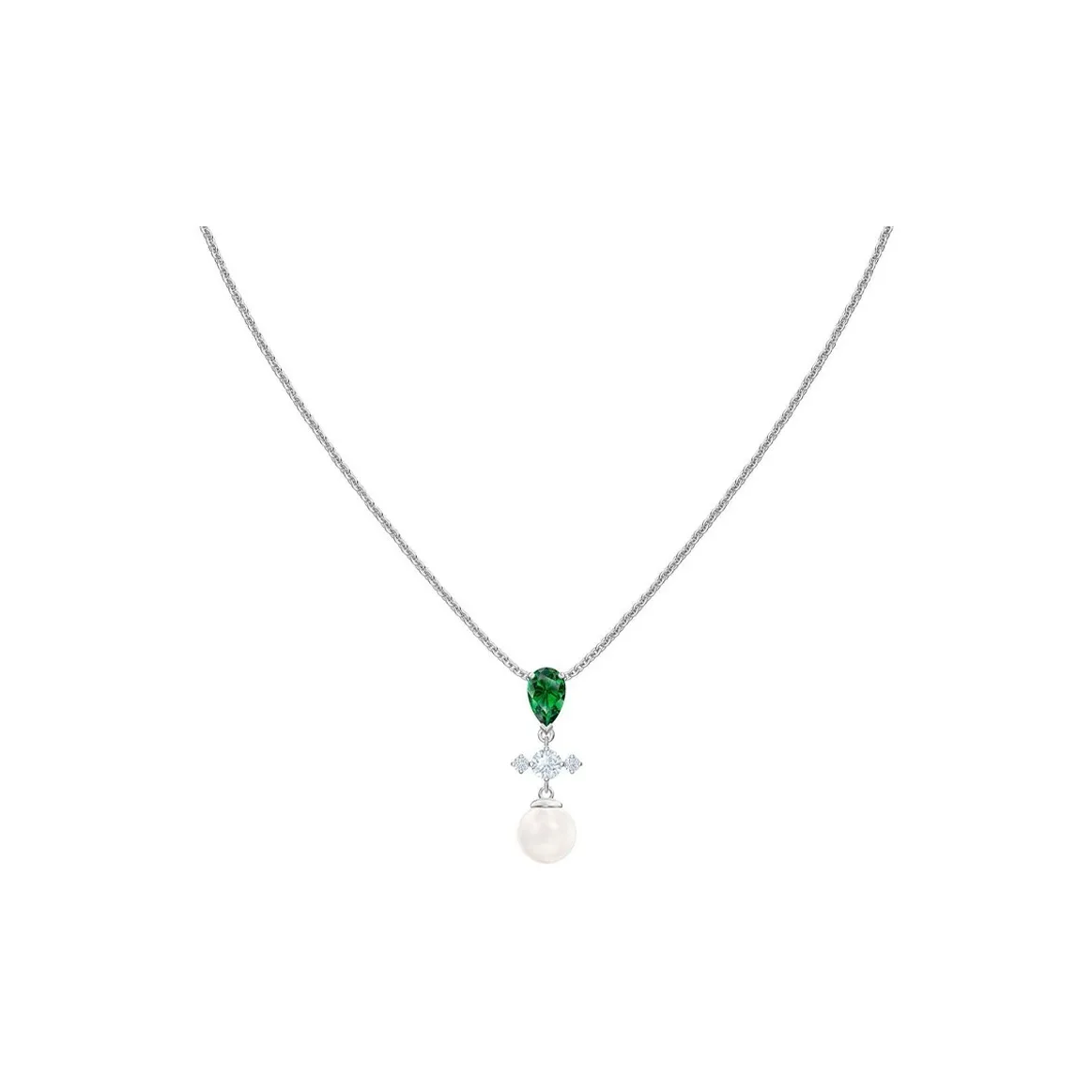 Swarovski Perfection Necklaces Women's Green