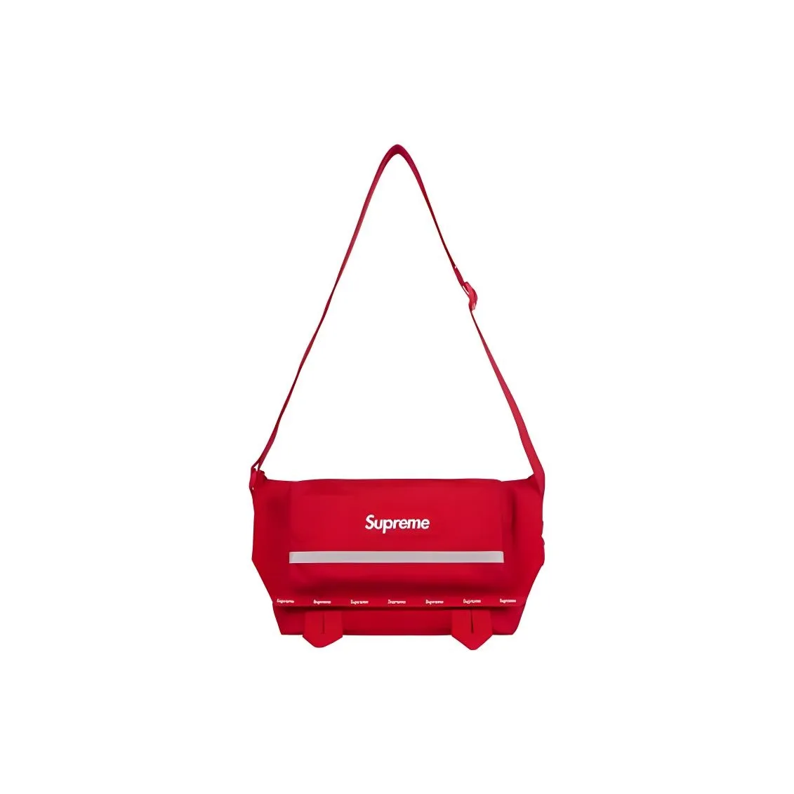 Supreme Нейлоновые сумки через плечо сумка на плечо стандартная унисекс красный