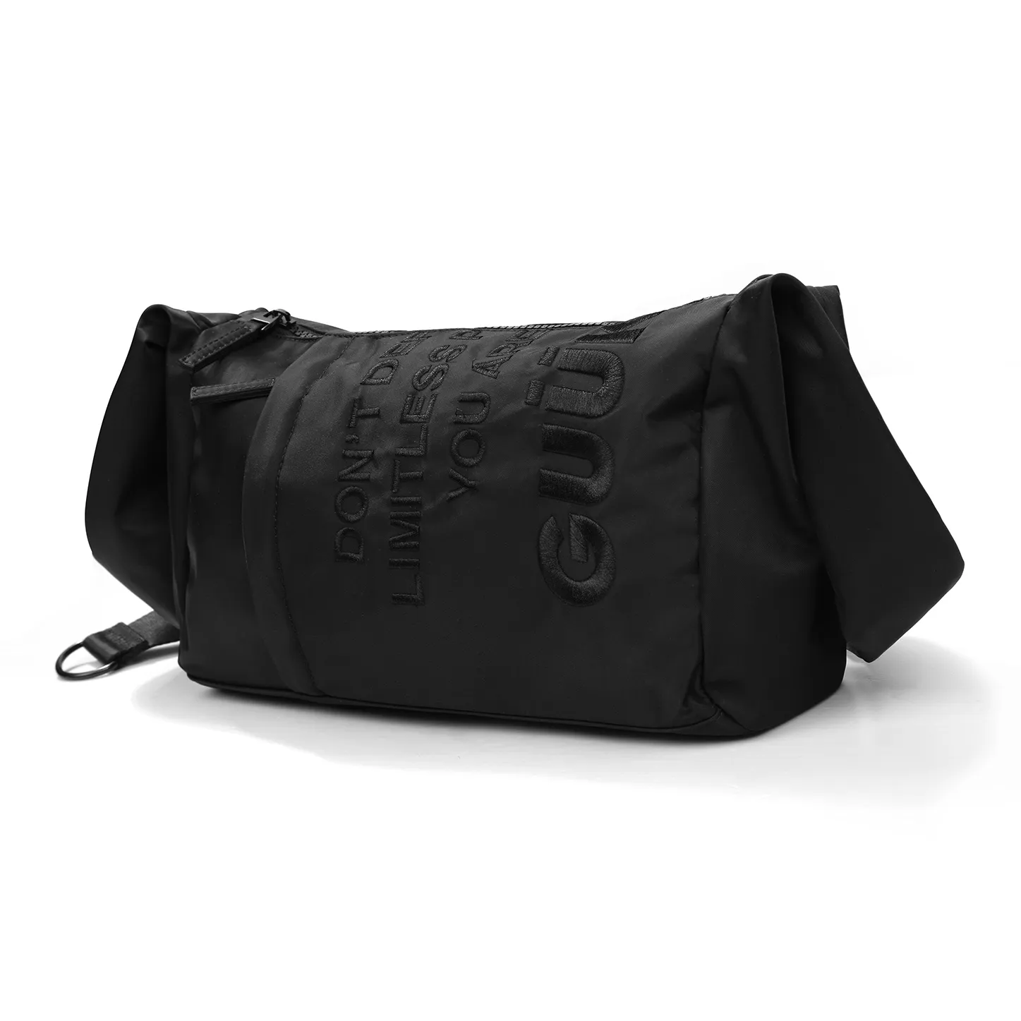 Guuka Нейлоновая Сумка через плечо Стандартная Унисекс Черная