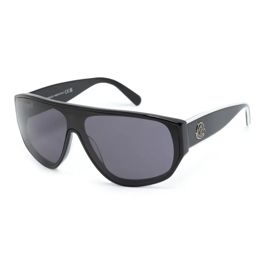 Moncler Logo-engraved Pilot-frame Sunglasses