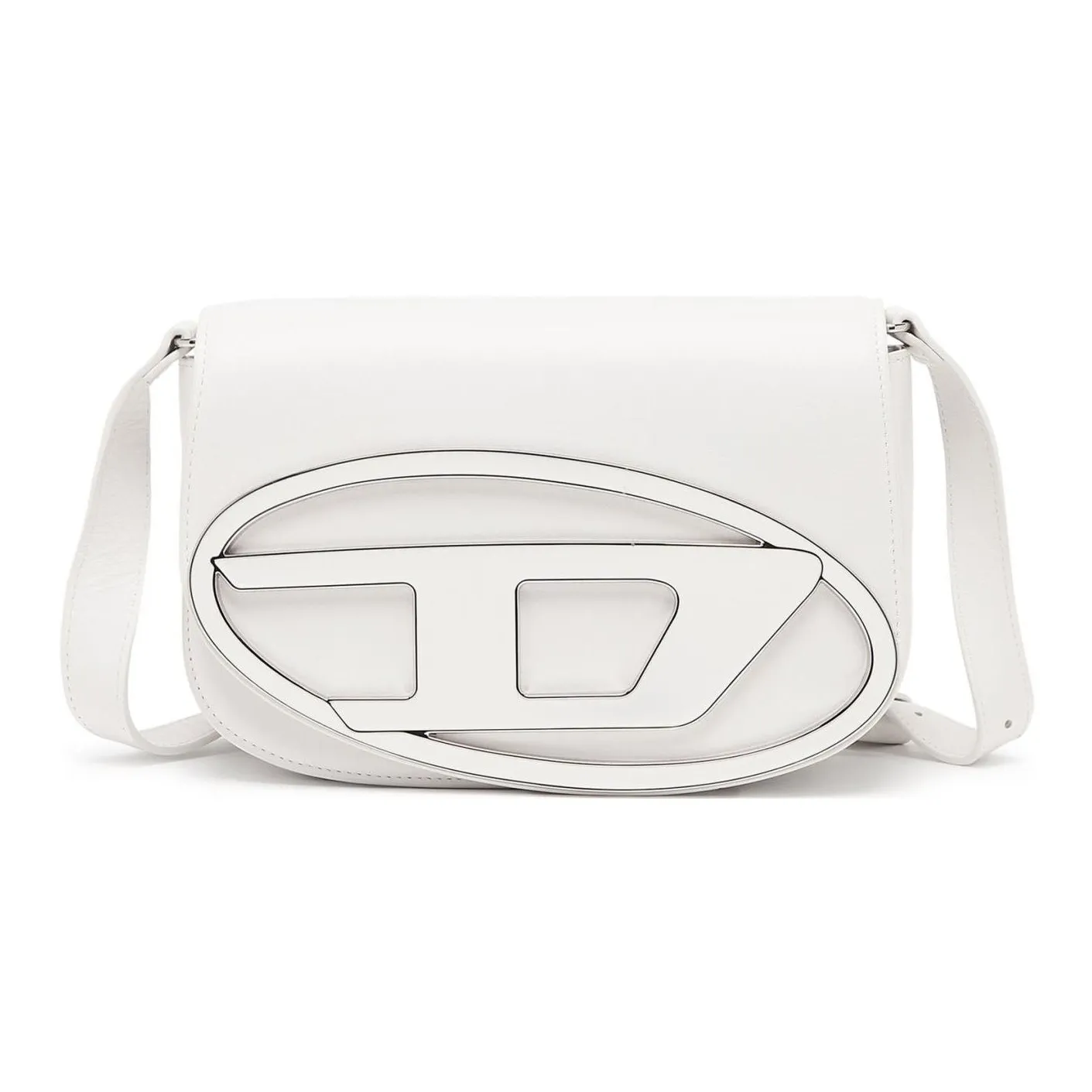 DIESEL Medium 1DR Leather Shoulder Bag