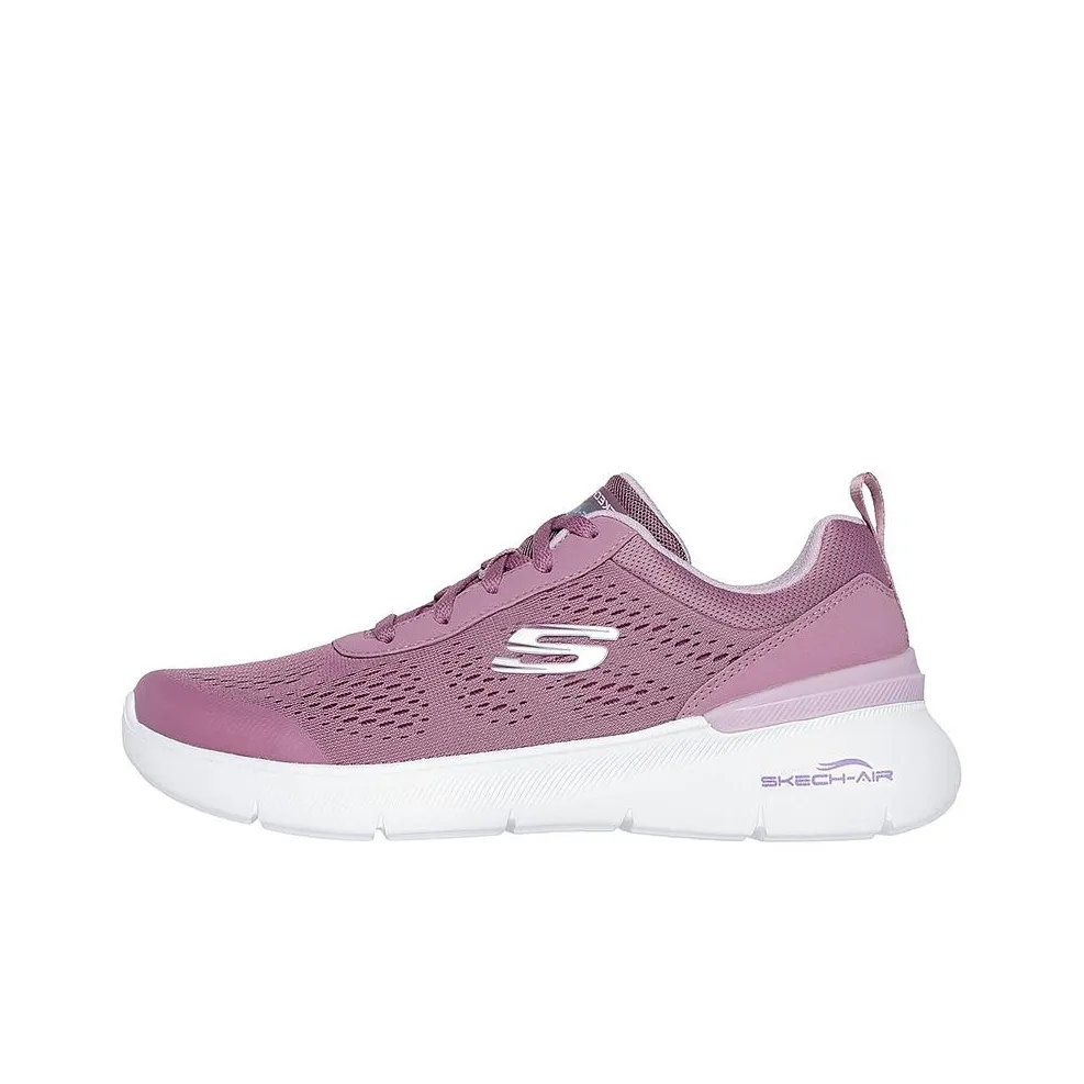 Skechers Skech Air Dynamight Low Топ Casual Женский Светло-фиолетовый