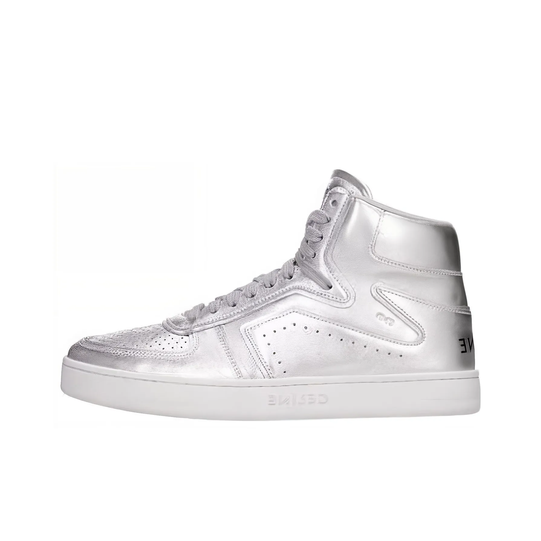 CELINE High Top Skateboard bandolera Men's Silver