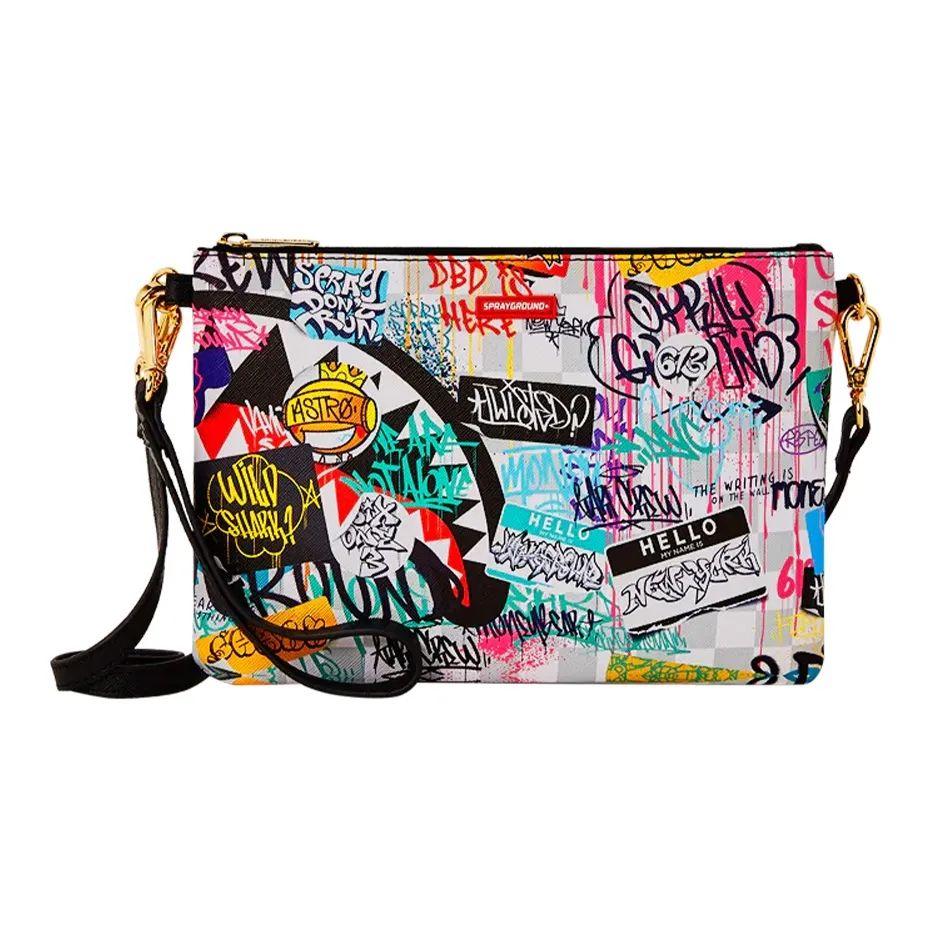 SPRAYGROUND PVC клатч унисекс разноцветный