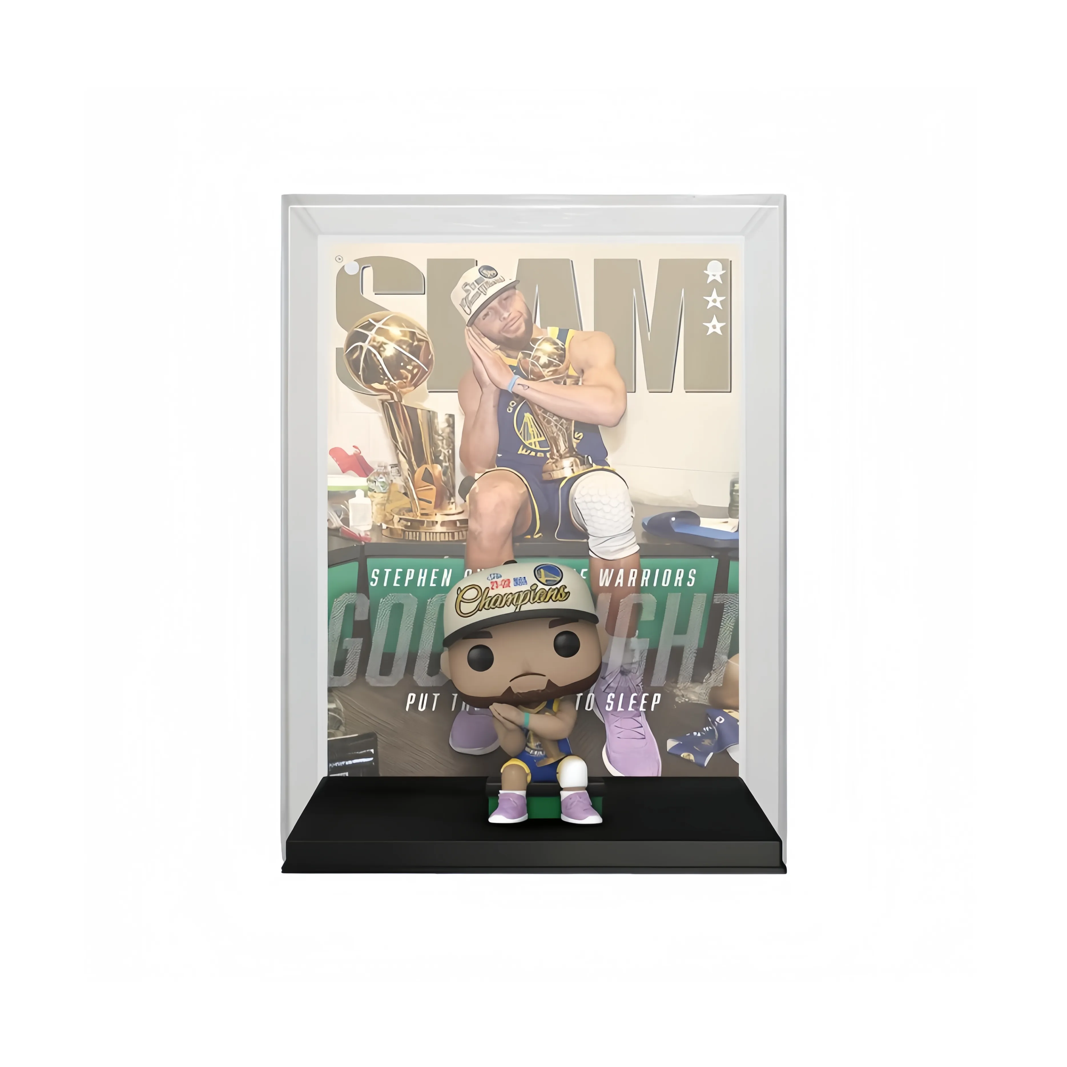 Funko NBA Stephen Curry Чемпионская Шляпа Чиби Фигурки