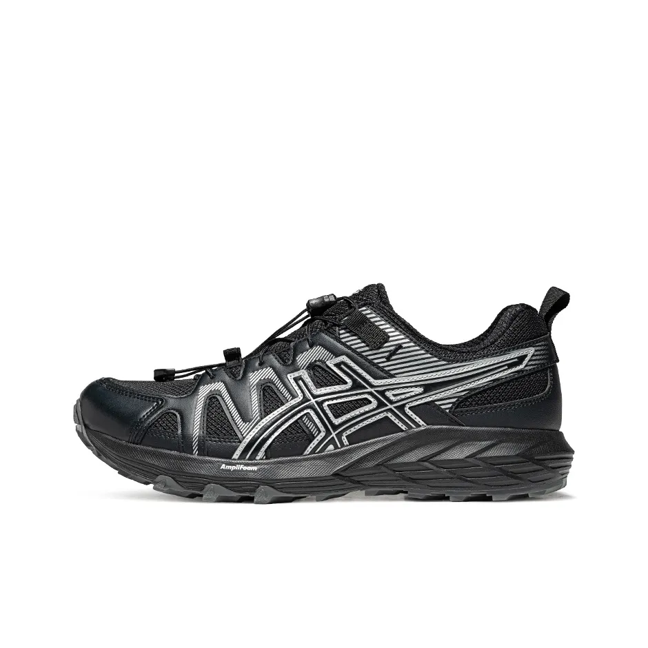 Asics GEL SONOMA FE Slip Resistant Low Top Trekking Shoes Men's Silver Black