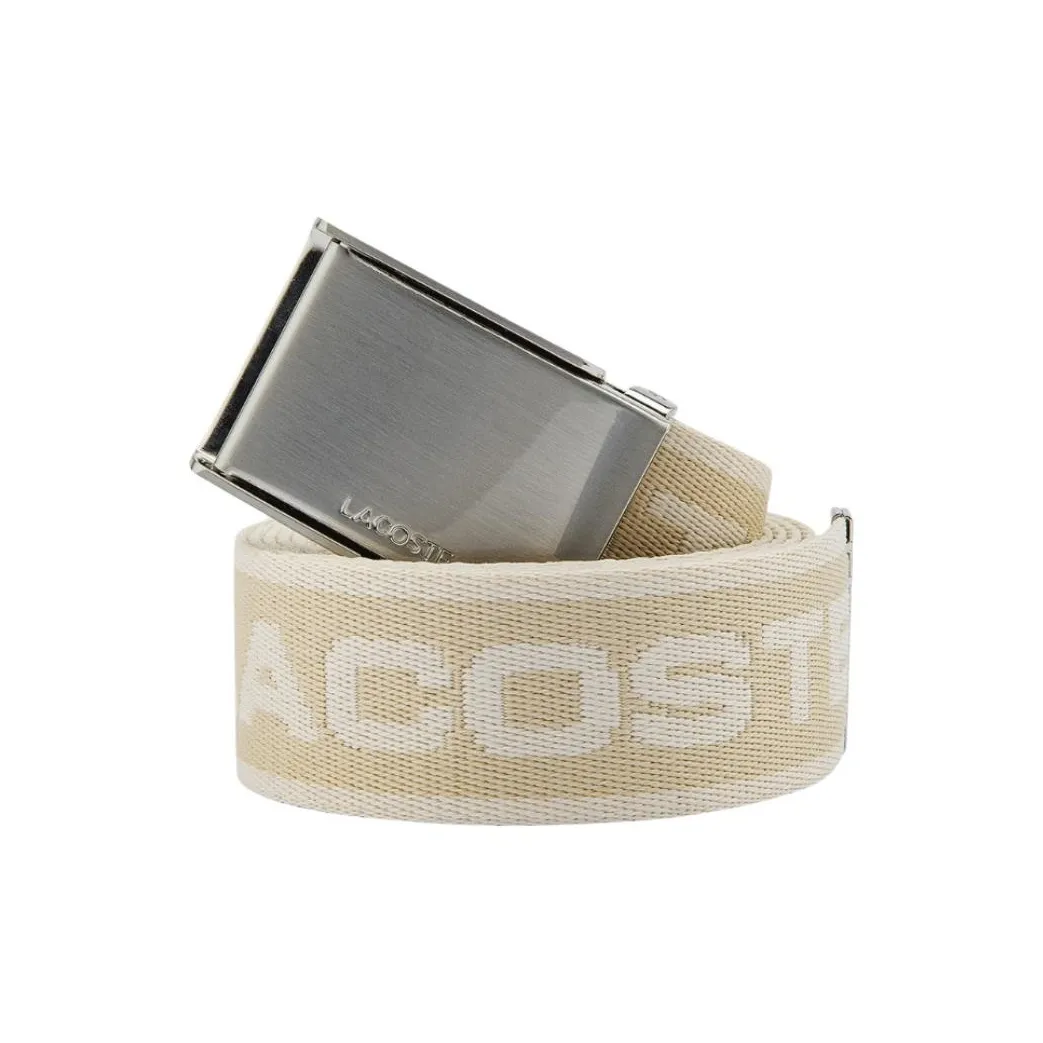 LACOSTE Металл Ремень Унисекс Хаки