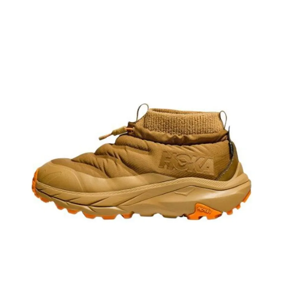 HOKA ONE ONE Kaha 2 Slip-resistant Thermal High-Top Hiking Shoes Unisex Brown HOKA ONE ONE Kaha 2 Стелька Resistant Теплоизоляционный Высокий Топ Походная обувь Унисекс Коричневый