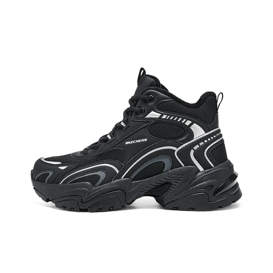 Skechers Sports Life Collection High Top Casual Shoes Women's All Black