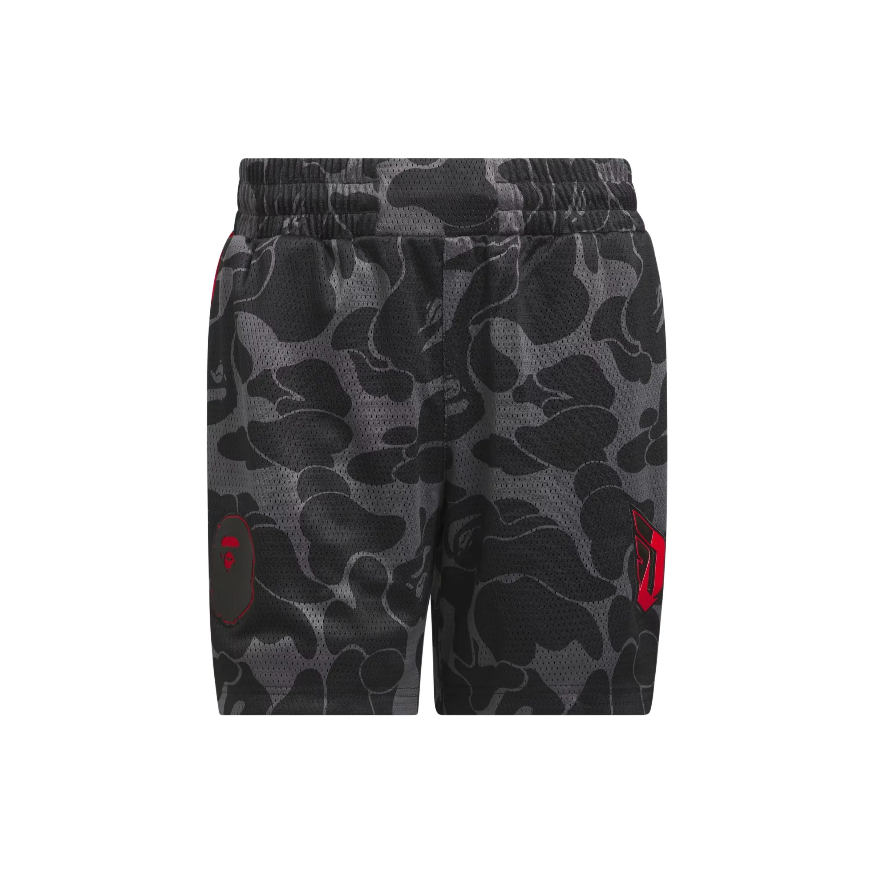 Adidas x BAPE Dame 9 FW24 Basketball Shorts Men's Carbon Gray