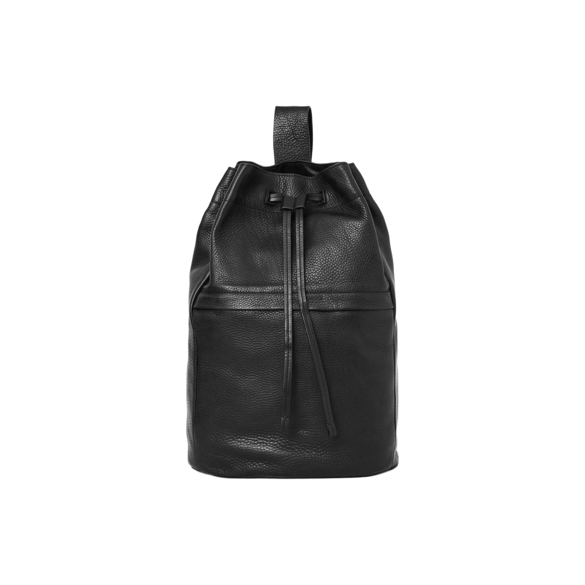 COS Leather Crossbody Bag Regular Men's Black