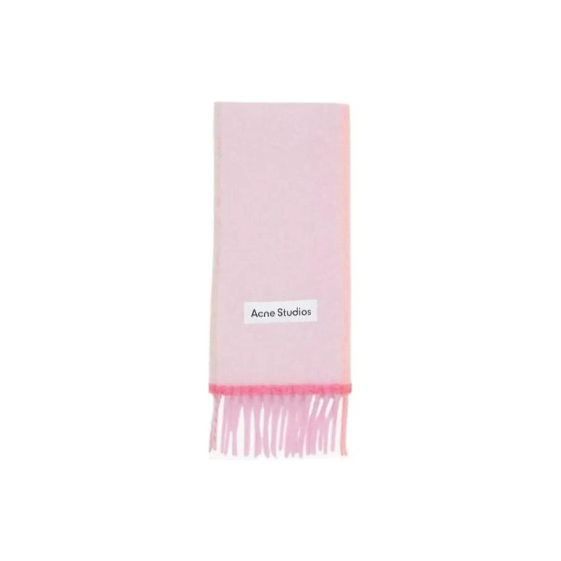 ACNE STUDIOS Мохер Вязаные Шарфы Унисекс Розовый