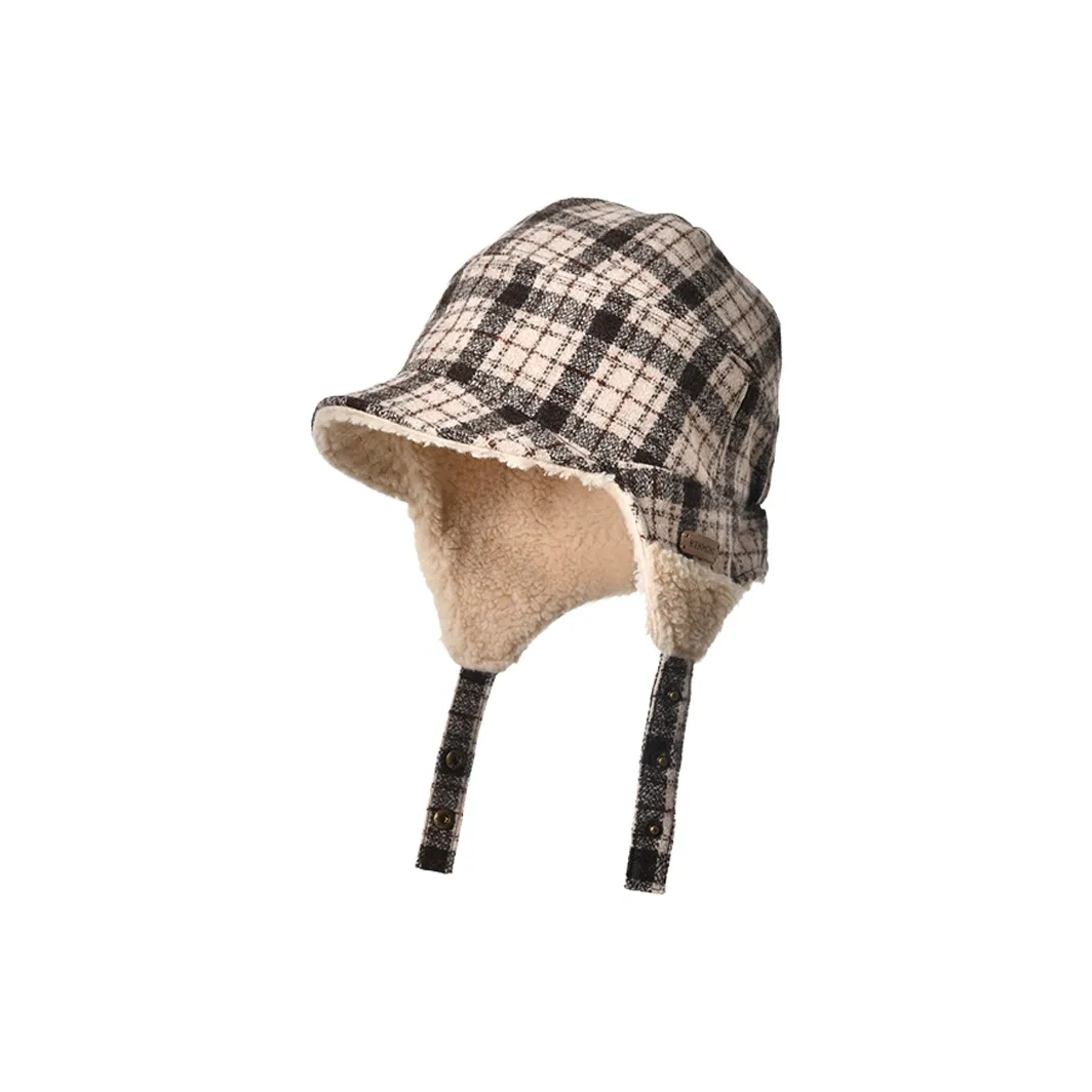 KENMONT Шапка-ушанка из овечьей шерсти Женская