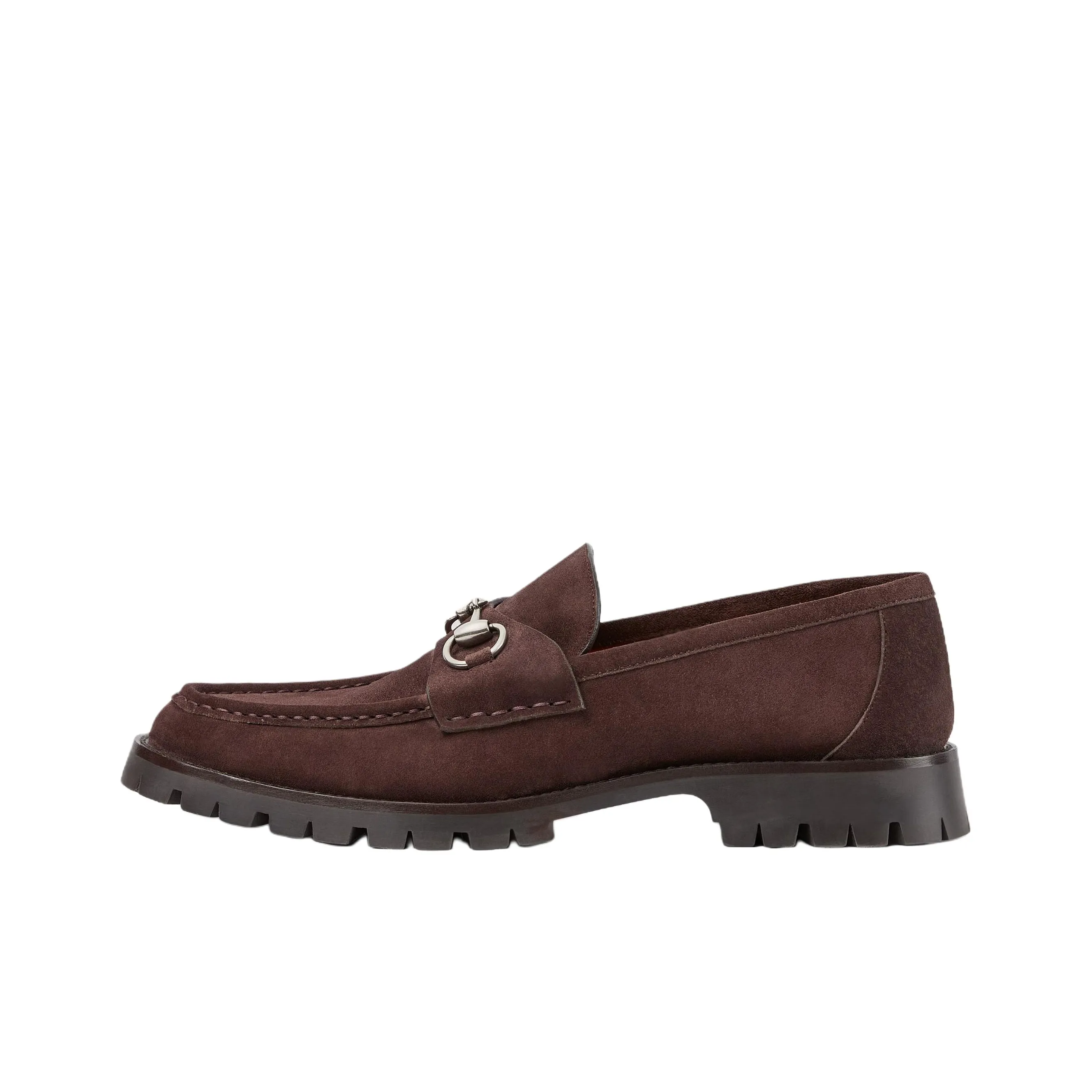 GUCCI Horsebit Loafers Men's Red