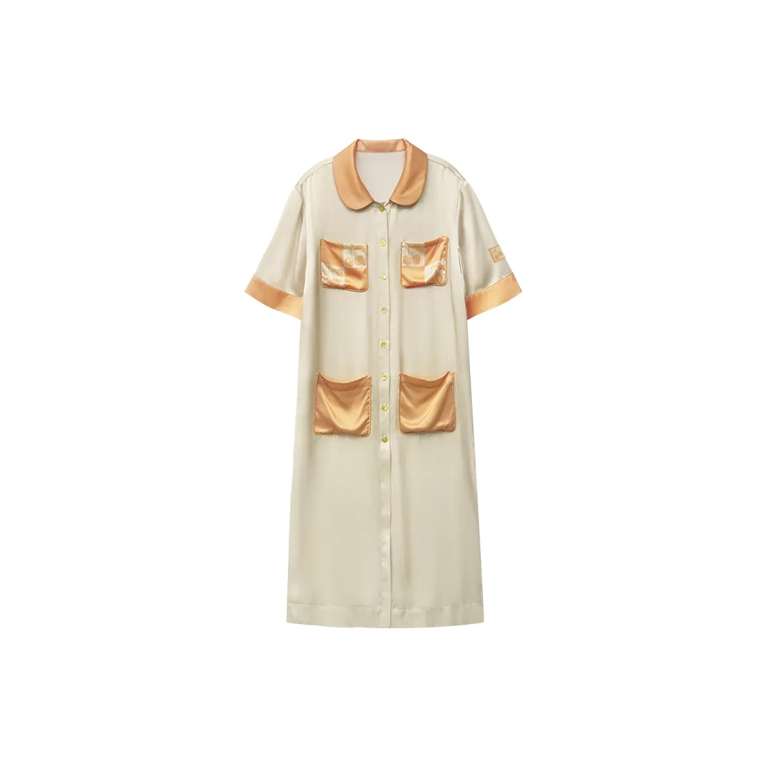 Sangluo Nightgown Women's Orange Juice Cherry